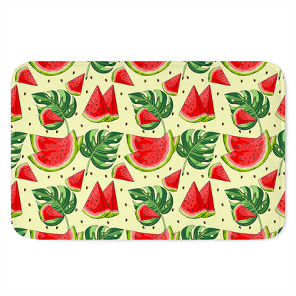Cute Tropical Watermelon Pattern Print Indoor Door Mat