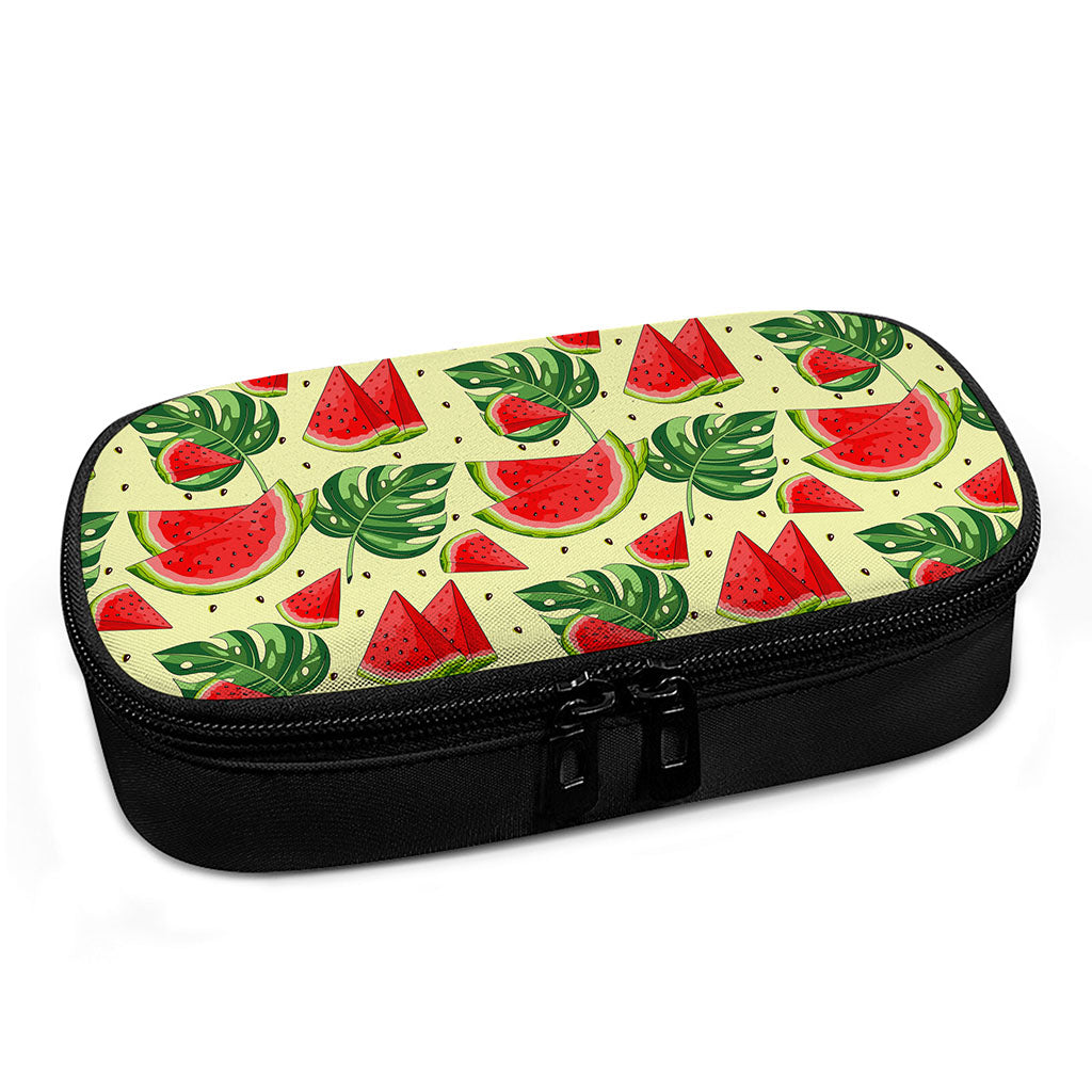 Cute Tropical Watermelon Pattern Print Insulin Cooler Travel Case