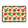 Cute Tropical Watermelon Pattern Print Kitchen Mat