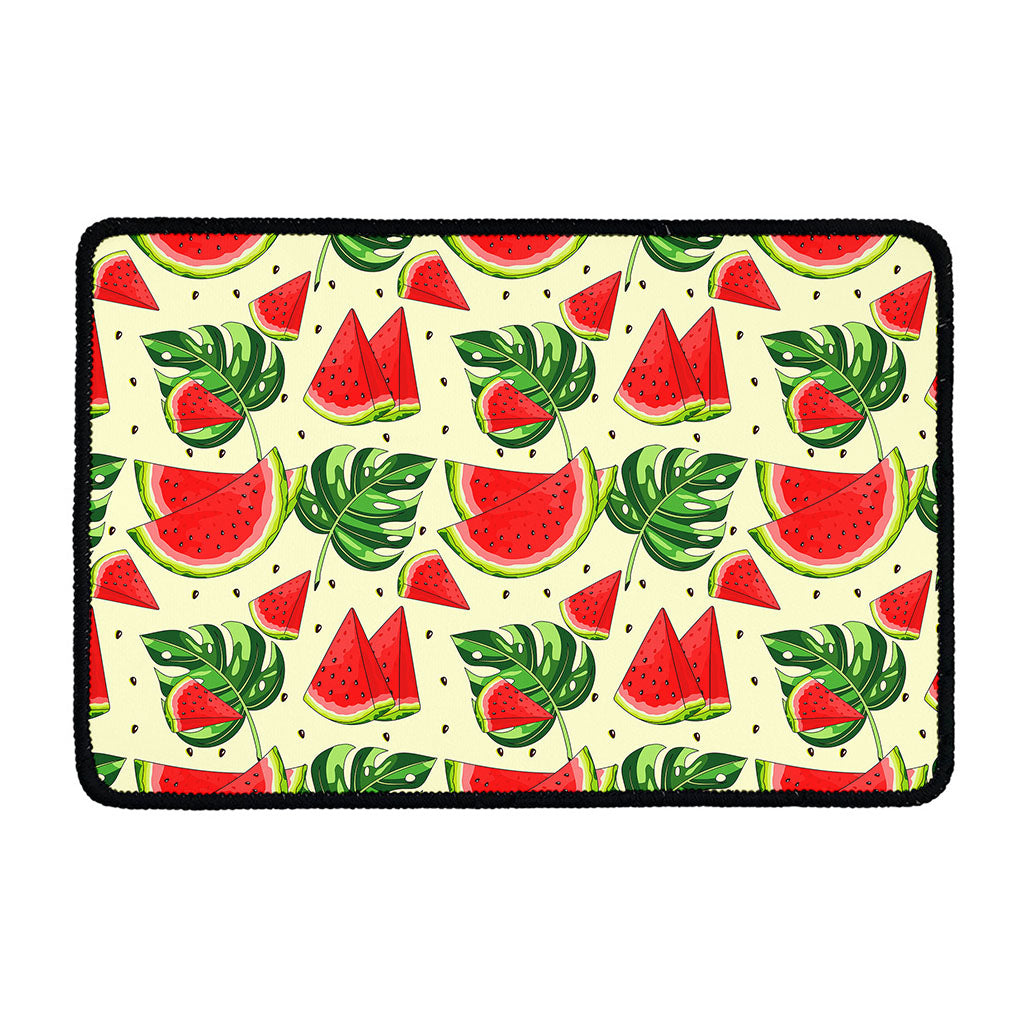 Cute Tropical Watermelon Pattern Print Kitchen Mat
