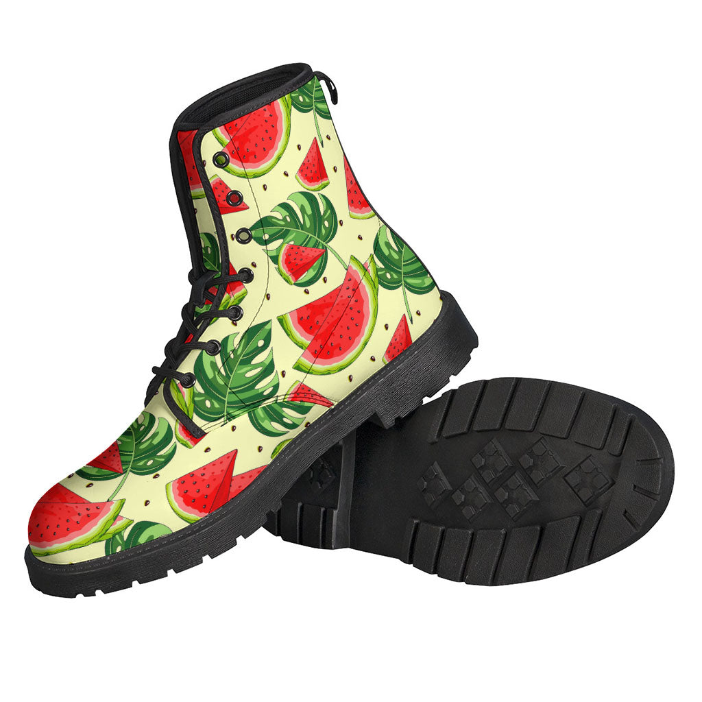 Cute Tropical Watermelon Pattern Print Backpack