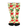 Cute Tropical Watermelon Pattern Print Long Socks