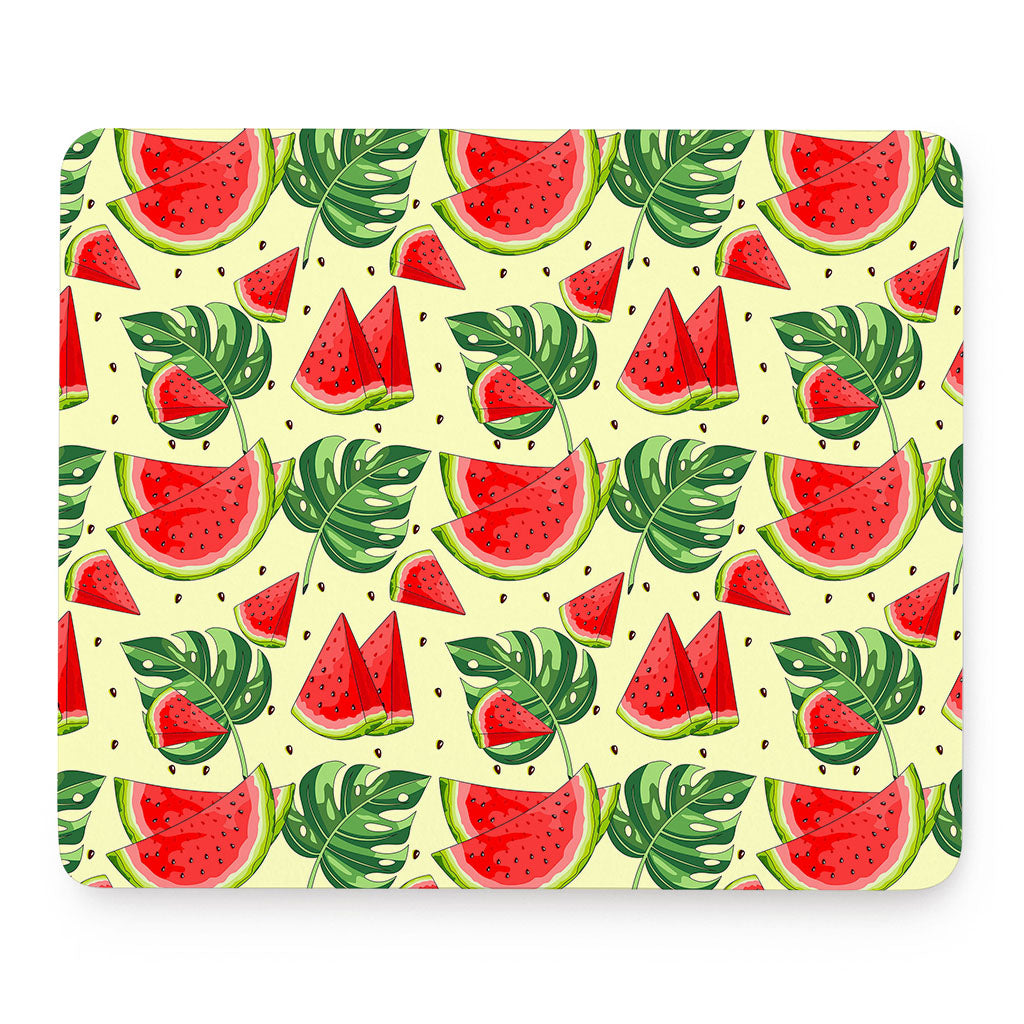 Cute Tropical Watermelon Pattern Print Mouse Pad