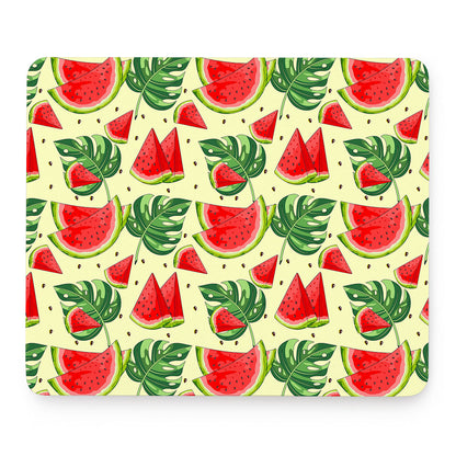 Cute Tropical Watermelon Pattern Print Mouse Pad