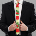 Cute Tropical Watermelon Pattern Print Necktie