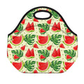 Cute Tropical Watermelon Pattern Print Neoprene Lunch Bag