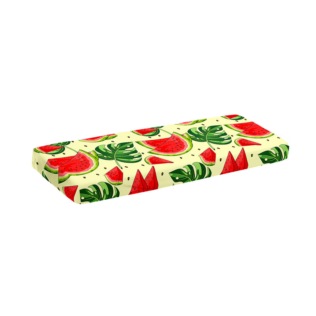 Cute Tropical Watermelon Pattern Print Piano Keyboard Cover
