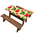 Cute Tropical Watermelon Pattern Print Picnic Table Cover