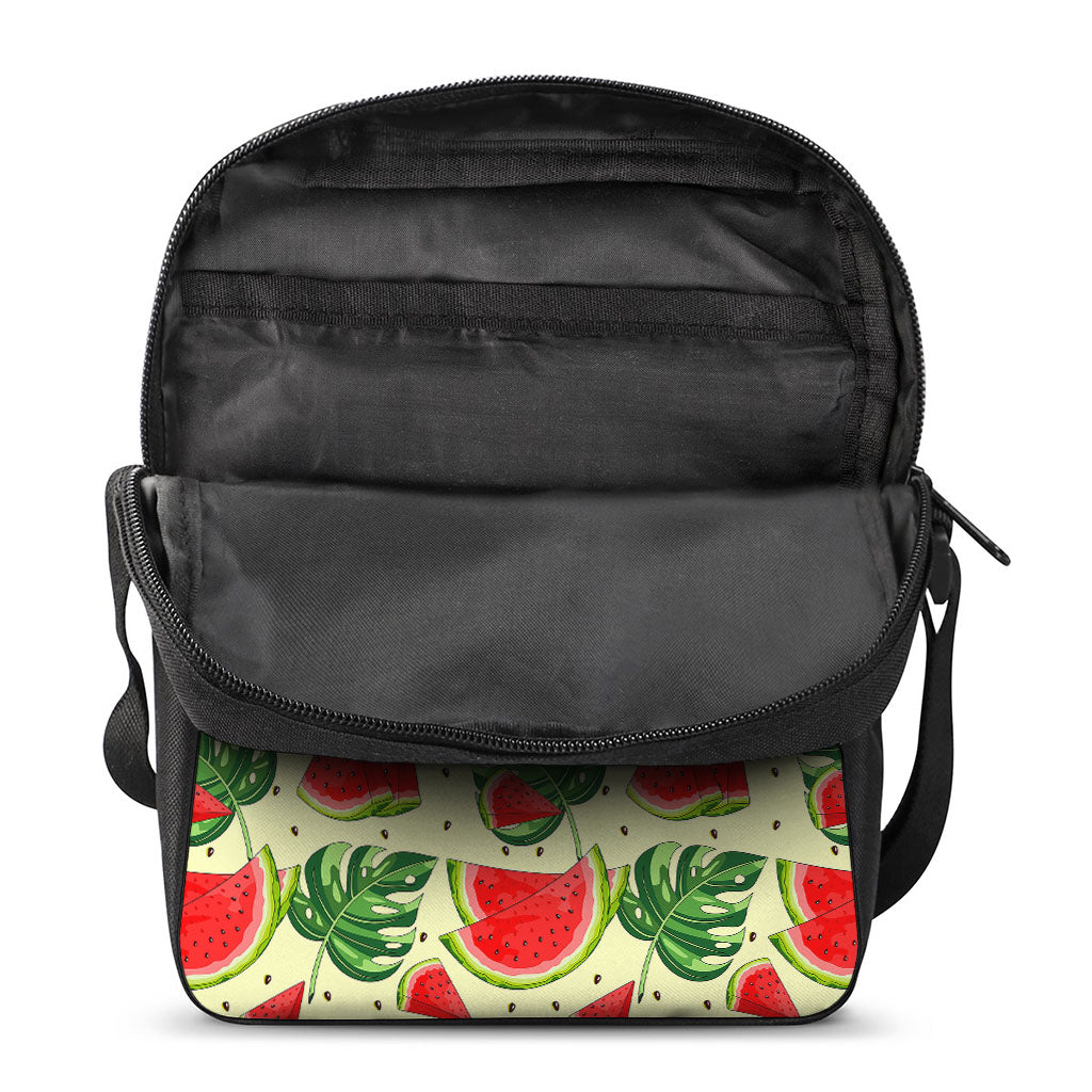 Cute Tropical Watermelon Pattern Print Rectangular Crossbody Bag