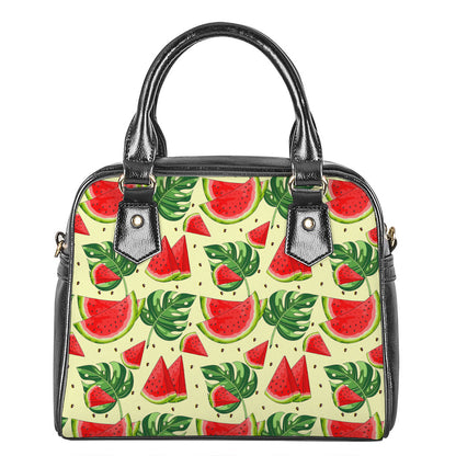 Cute Tropical Watermelon Pattern Print Shoulder Handbag