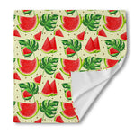 Cute Tropical Watermelon Pattern Print Silk Bandana