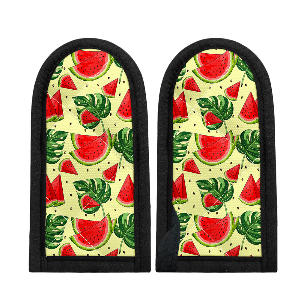 Cute Tropical Watermelon Pattern Print Skillet Handle Cover