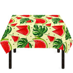 Cute Tropical Watermelon Pattern Print Tablecloth