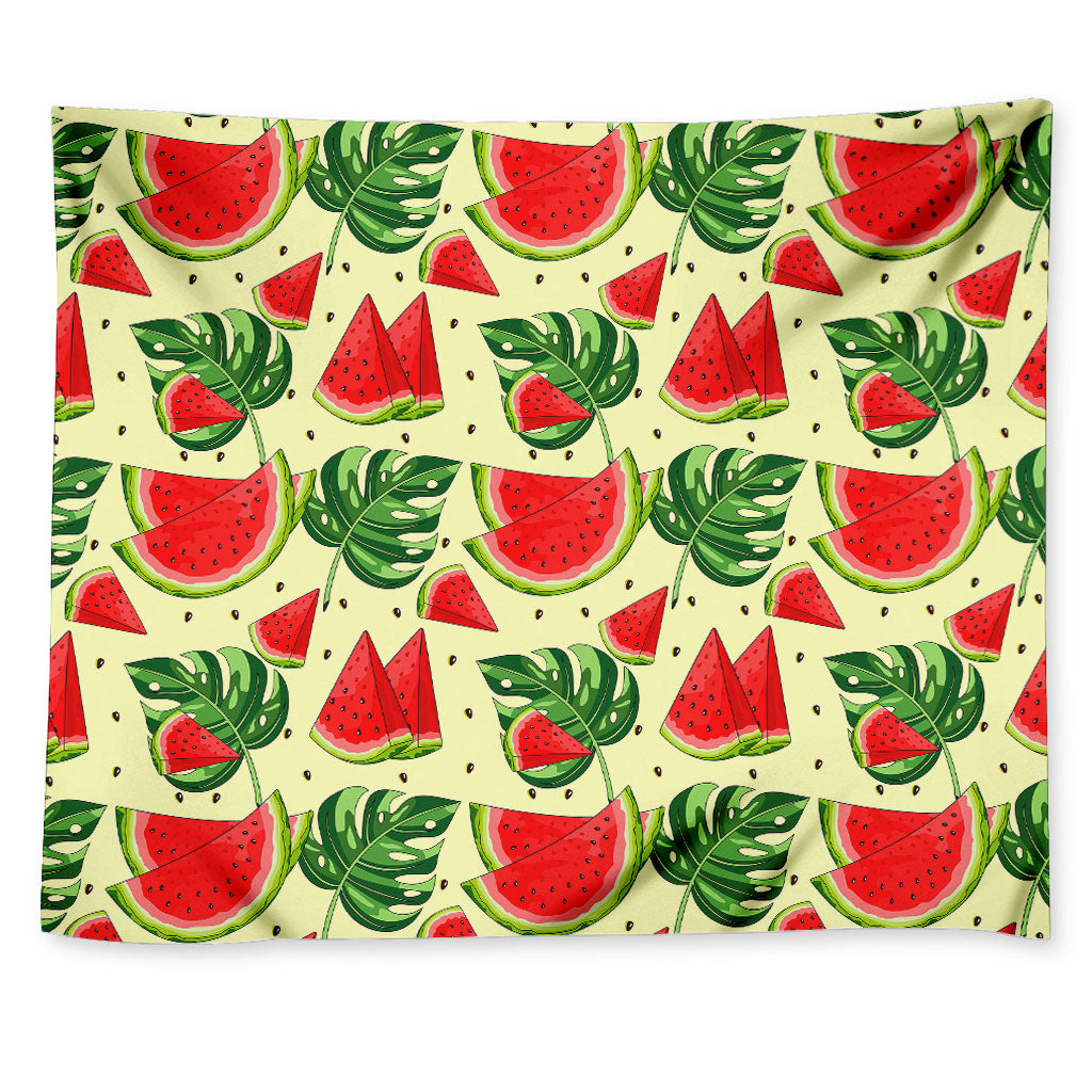 Cute Tropical Watermelon Pattern Print Tapestry