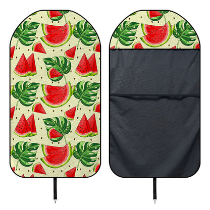 Cute Tropical Watermelon Pattern Print Waterproof Car Seat Cover