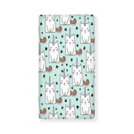 Cute Unicorn Cat Pattern Print Baby Crib Sheet