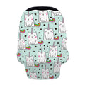 Cute Unicorn Cat Pattern Print Baby Seat Cover