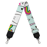 Cute Unicorn Cat Pattern Print Bag Strap