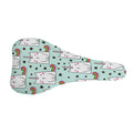 Cute Unicorn Cat Pattern Print Bicycle Seat Cover