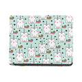 Cute Unicorn Cat Pattern Print Bifold Wallet