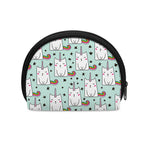 Cute Unicorn Cat Pattern Print Coin Purse