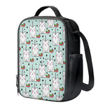 Cute Unicorn Cat Pattern Print Crossbody Lunch Bag