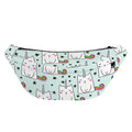 Cute Unicorn Cat Pattern Print Fanny Pack
