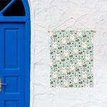 Cute Unicorn Cat Pattern Print Garden Flag