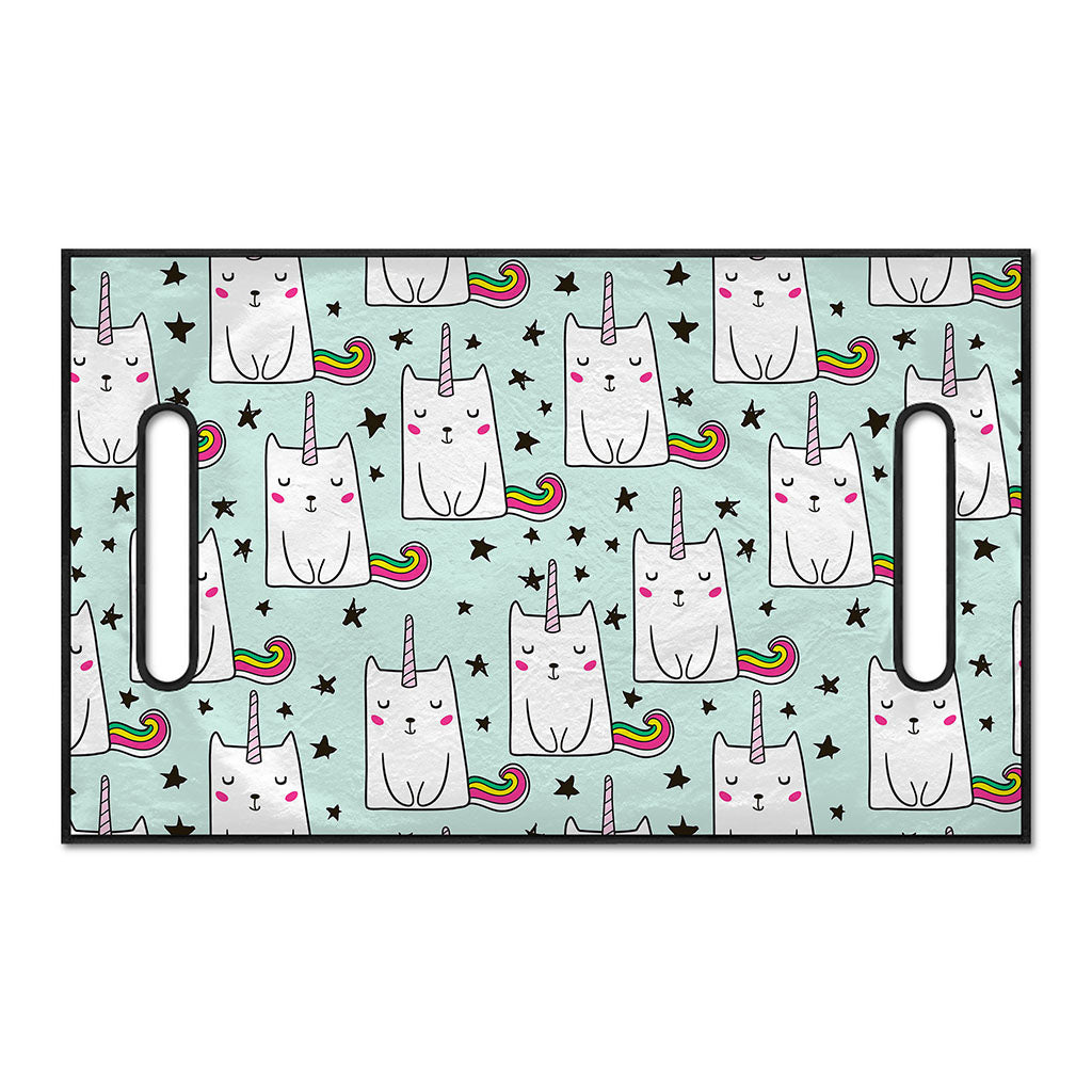 Cute Unicorn Cat Pattern Print Golf Cart Seat Cover
