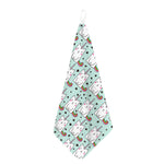 Cute Unicorn Cat Pattern Print Hand Towel