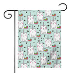 Cute Unicorn Cat Pattern Print House Flag