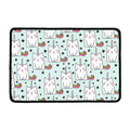 Cute Unicorn Cat Pattern Print Kitchen Mat