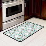Cute Unicorn Cat Pattern Print Kitchen Mat