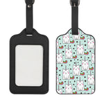 Cute Unicorn Cat Pattern Print Luggage Tag