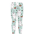 Cute Unicorn Cat Pattern Print Men's Leggings