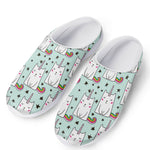 Cute Unicorn Cat Pattern Print Mesh Casual Shoes