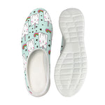 Cute Unicorn Cat Pattern Print Mesh Casual Shoes