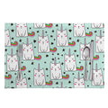 Cute Unicorn Cat Pattern Print Placemat