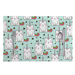 Cute Unicorn Cat Pattern Print Placemat