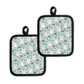 Cute Unicorn Cat Pattern Print Pot Holders