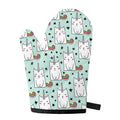 Cute Unicorn Cat Pattern Print Single Oven Mitt