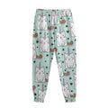 Cute Unicorn Cat Pattern Print Sweatpants