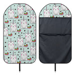 Cute Unicorn Cat Pattern Print Waterproof Car Seat Cover