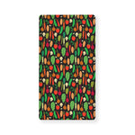 Cute Vegan Pattern Print Baby Crib Sheet