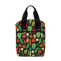 Cute Vegan Pattern Print Bible Tote Bag