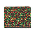Cute Vegan Pattern Print Bifold Wallet
