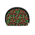 Cute Vegan Pattern Print Coin Purse