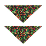 Cute Vegan Pattern Print Dog Bandana