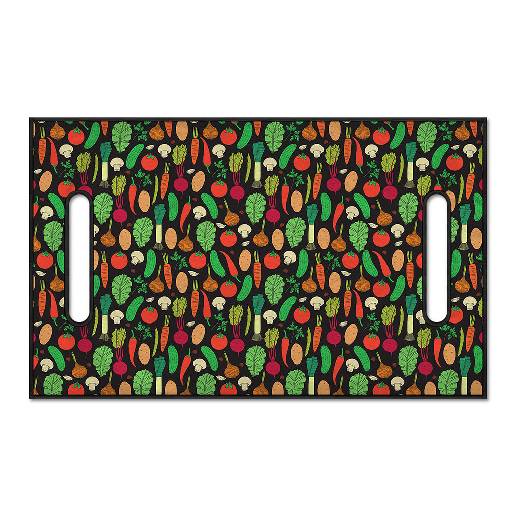Cute Vegan Pattern Print Golf Cart Seat Cover