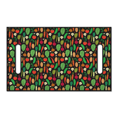 Cute Vegan Pattern Print Golf Cart Seat Cover
